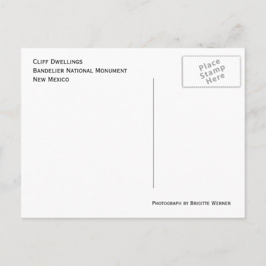 バンデリア国記念物はがき ポストカード (裏面)