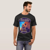 バンデLIER国定記念物 ニューメキシコ ハイキング Tシャツ (正面フル)