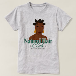 バントゥノットヘアカスタムTシャツ ブラック Tシャツ