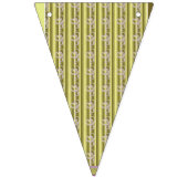 バントパーソナライズされたング | 誕生日&パーティーデコール バンティングフラッグ (第2の旗)