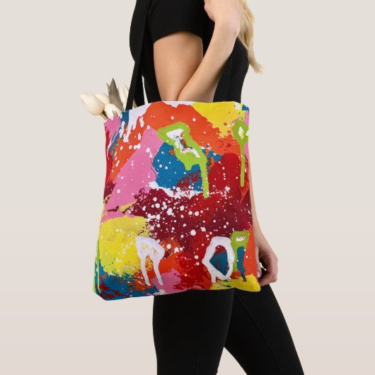 バントートバッグを持って出かけよう トートバッグ (クローズアップ)