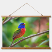 バント絵を描ウォールタペストリー 吊り下げ型タペストリー (正面)