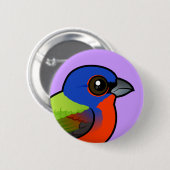 バント絵を描ング 缶バッジ (正面&裏面)