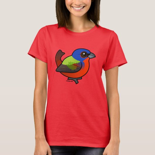 バント絵を描ング Tシャツ (正面)