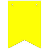 バント：アゲハチョウ – 淡黄色 バンティングフラッグ (第1の旗)