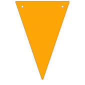 バント：三角形/フラグ – オレンジ バンティングフラッグ (第3の旗)