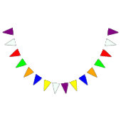 バント:三角-多色 バンティングフラッグ (全)
