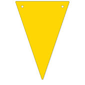 バント：三角-金ゴールドと紫 バンティングフラッグ (第3の旗)