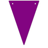 バント：三角-金ゴールドと紫 バンティングフラッグ (第2の旗)