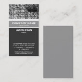 バンドが付く垂直-足場 名刺 (正面/裏面)