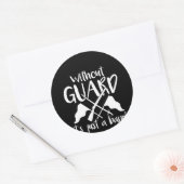 バンドだけのガードなしのカラーガード ラウンドシール (封筒)