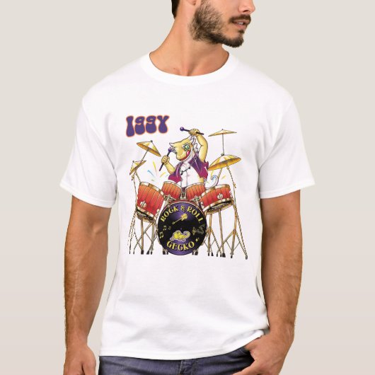 バンドとイギー Tシャツ (正面)