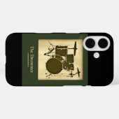 バンドのドラマー Case-Mate iPhoneケース (裏面 (横))