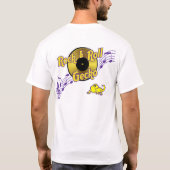 バンドの白いTシャツ Tシャツ (裏面)