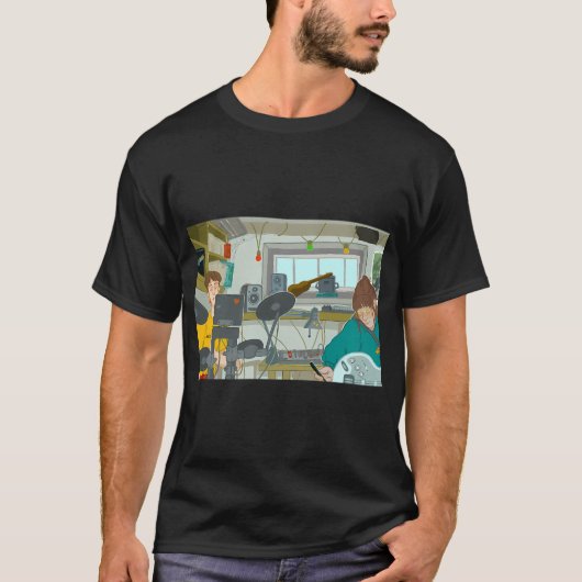 バンドの練習 Tシャツ (正面)