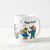 バンドのMaisyおよび友人の演劇 コーヒーマグカップ (正面右)