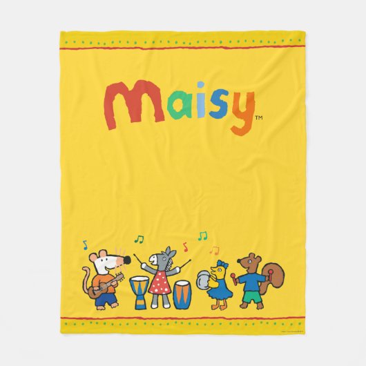 バンドのMaisyおよび友人の演劇 フリースブランケット (正面)