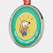 バンドのMaisyおよび友人の演劇 メタルオーナメント (左)