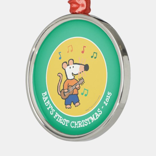 バンドのMaisyおよび友人の演劇 メタルオーナメント (左)