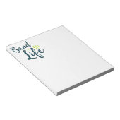 バンドはライフマーチングバンドギフト ノートパッド (アングル)