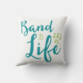 バンドはライフミュージシャンギフト行進バンドギーク クッション (裏面)