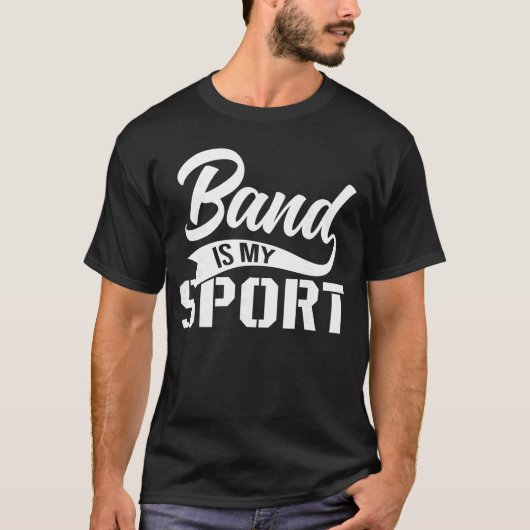 バンドは私のスポーツgirl tシャツ (正面)