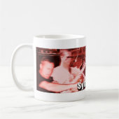 バンドは"襲います" コーヒーマグカップ (左)