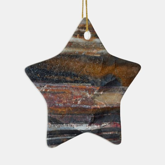 バンドを付けられた鉄の形成オーナメント セラミックオーナメント (右)