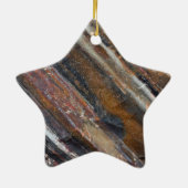 バンドを付けられた鉄の形成オーナメント セラミックオーナメント (裏面)