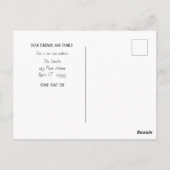 バンドを叩け!引っ越した! ポストカード (裏面)