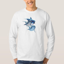 バンドウイルカのロングTシャツ