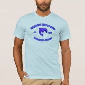 バンドウイルカの力を利用して下さい Tシャツ (正面)