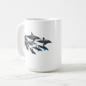 バンドウイルカ コーヒーマグ コーヒーマグカップ (正面左)