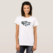 バンドウイルカTシャツ Tシャツ (正面フル)