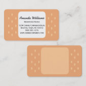 バンドエイドのナースまたは介護者の名刺 名刺 (正面/裏面)