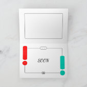 バンドエイドカラフルグウェルカードを取得する カード (内部)