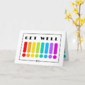 バンドエイドカラフルグウェルカードを取得する カード (黄色い花)