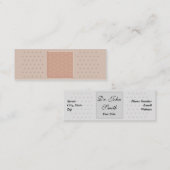 バンドエイドプラスター医学の細い名刺 スキニー名刺 (正面/裏面)