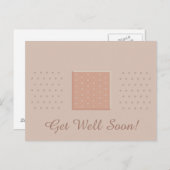 バンドエイド すぐに良くなってね - ポストカード (正面/裏面)