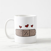 バンドエイド コーヒーマグカップ (左)
