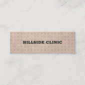 バンドエイド スキニー名刺 (正面)