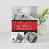 バンドオブスノーフレーク – フォトホリデーカード/誕生アン シーズンカード (スタンド正面)