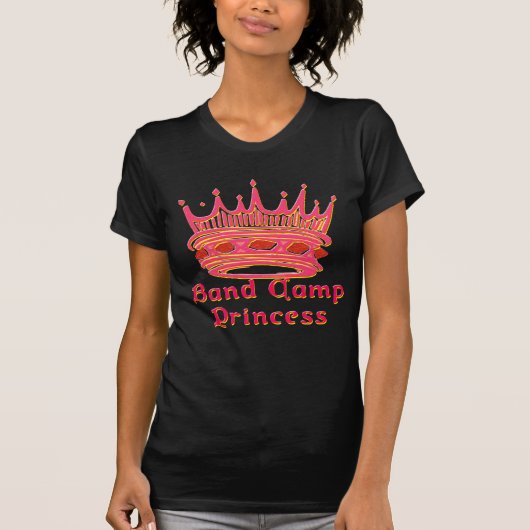 バンドキャンプのプリンセス Tシャツ (正面)