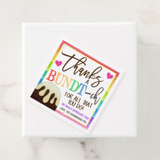 バンドケーキギフトラベル フェイバータグ (インサイチュ)