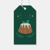 バンドケーキホリデーギフトラベル ギフトタグ (正面)