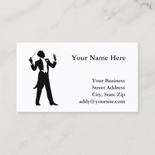 バンドコンダクタ 名刺 (正面)