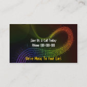 バンドシンガー名刺 名刺 (裏面)