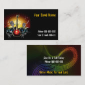 バンドシンガー名刺 名刺 (正面/裏面)