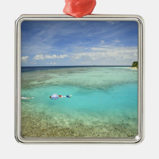 バンドスアイランドリゾートノースオスアトールザ メタルオーナメント (正面)