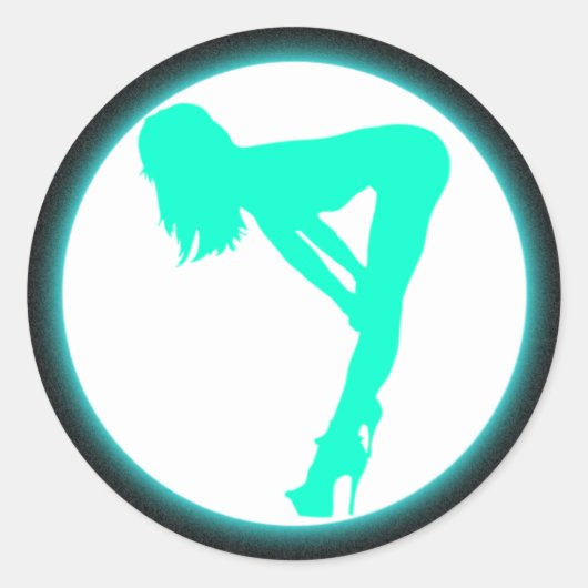 バンドステッカー ラウンドシール (正面)